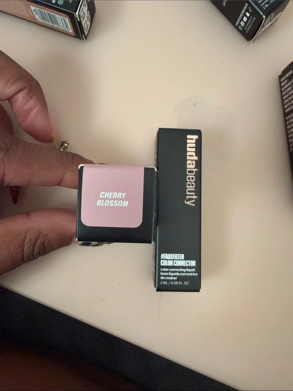 HUDA BEAUTY Cherry Blossom Pink Color Corrector MINI
